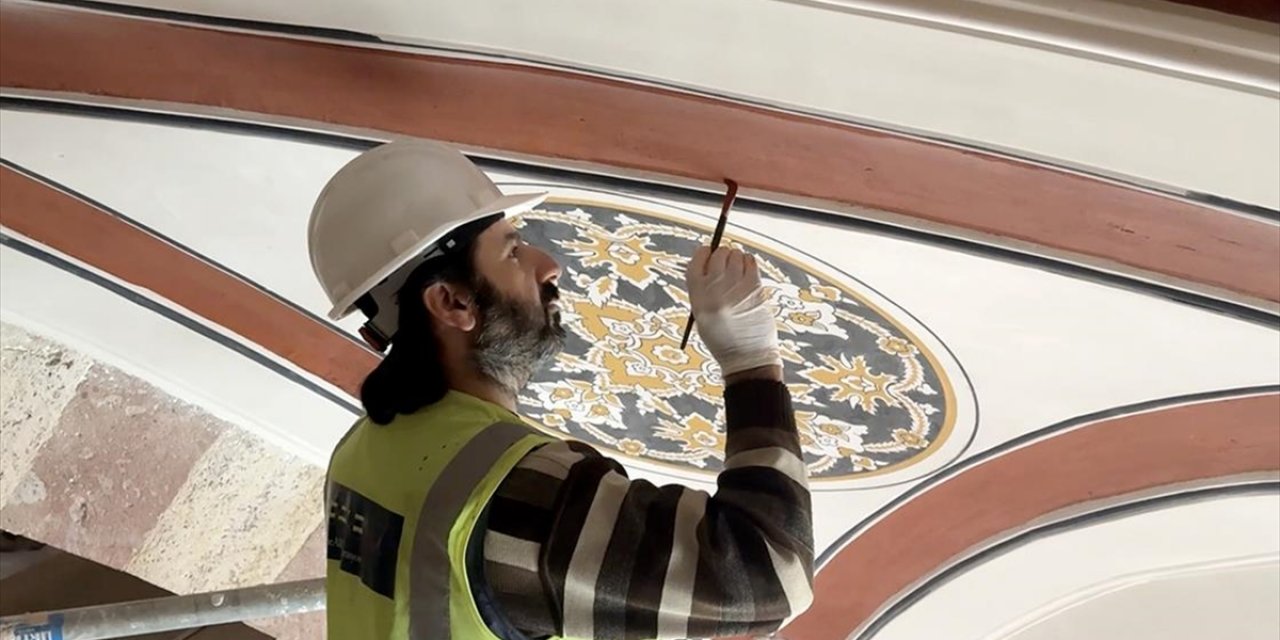 Selimiye Camisi Restorasyonunda "İnce İşçilik" Çalışmaları Sürüyor