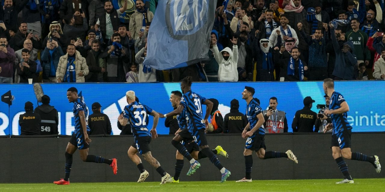 İtalya Süper Kupası Yarı Finalinde Atalanta'yı 2-0 Yenen Inter, Finale Çıktı