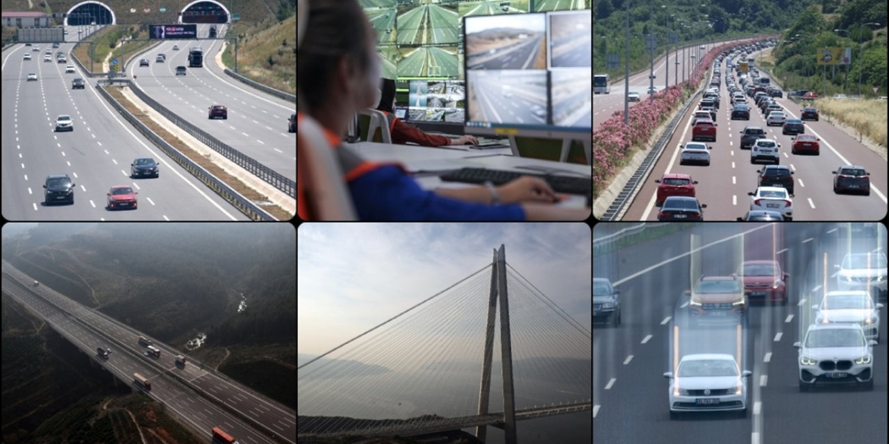 Otoyol ve Köprülerden Geçen Yıl Yaklaşık 1,1 Milyar Araç Geçti