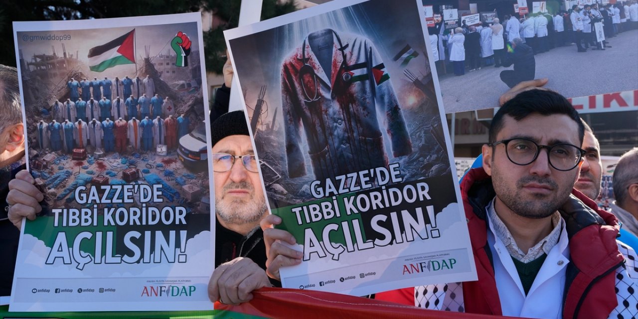 Ankara'da Gazze'deki Kemal Advan Hastanesi Müdürünün Serbest Bırakılması Çağrısında Bulunuldu