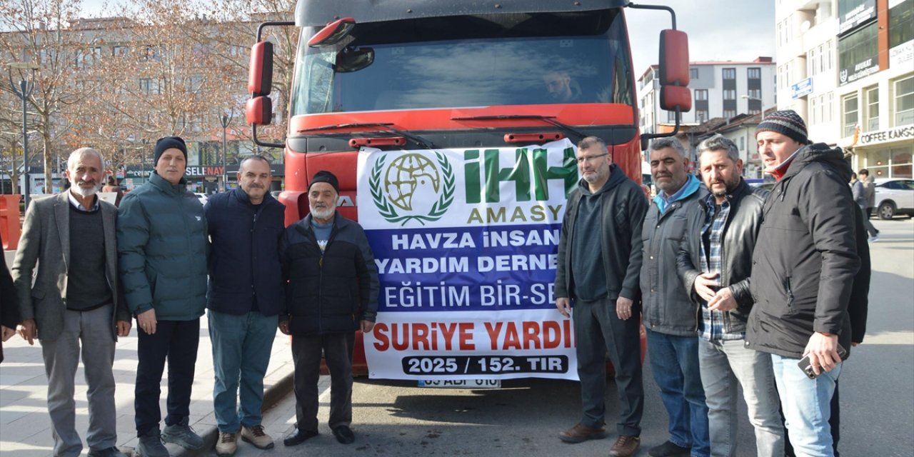 Samsun'dan Suriye'ye 600 Çuval Un Gönderildi