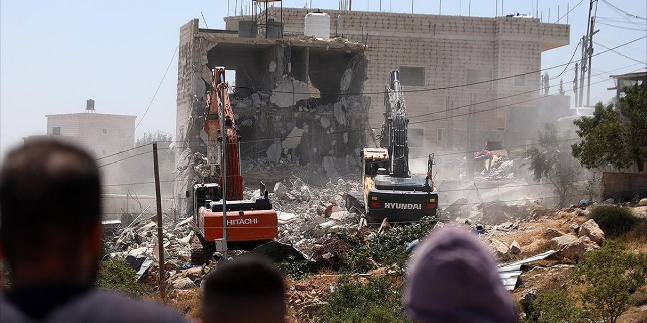BM: İsrail, 2024'te İşgal Altındaki Batı Şeria ve Kudüs'te Filistinlilere Ait 1767 Yapıyı Yıktı