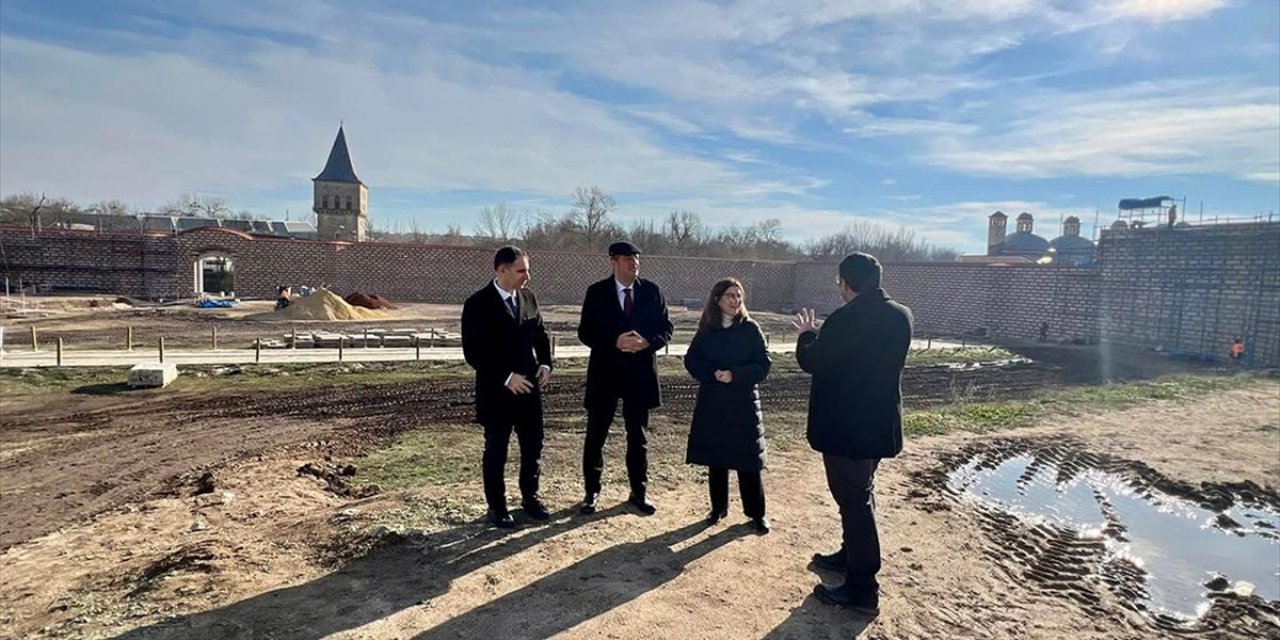 Edirne Sarayı'nın İhya Çalışmaları Sürüyor