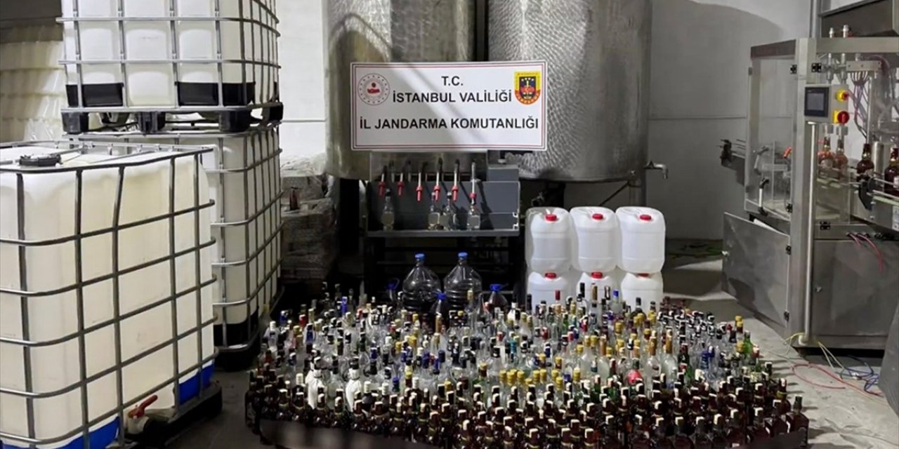"Çengel-16" Operasyonlarında 50 Bin 105 Litre Sahte ve Etil Alkol Ele Geçirildi