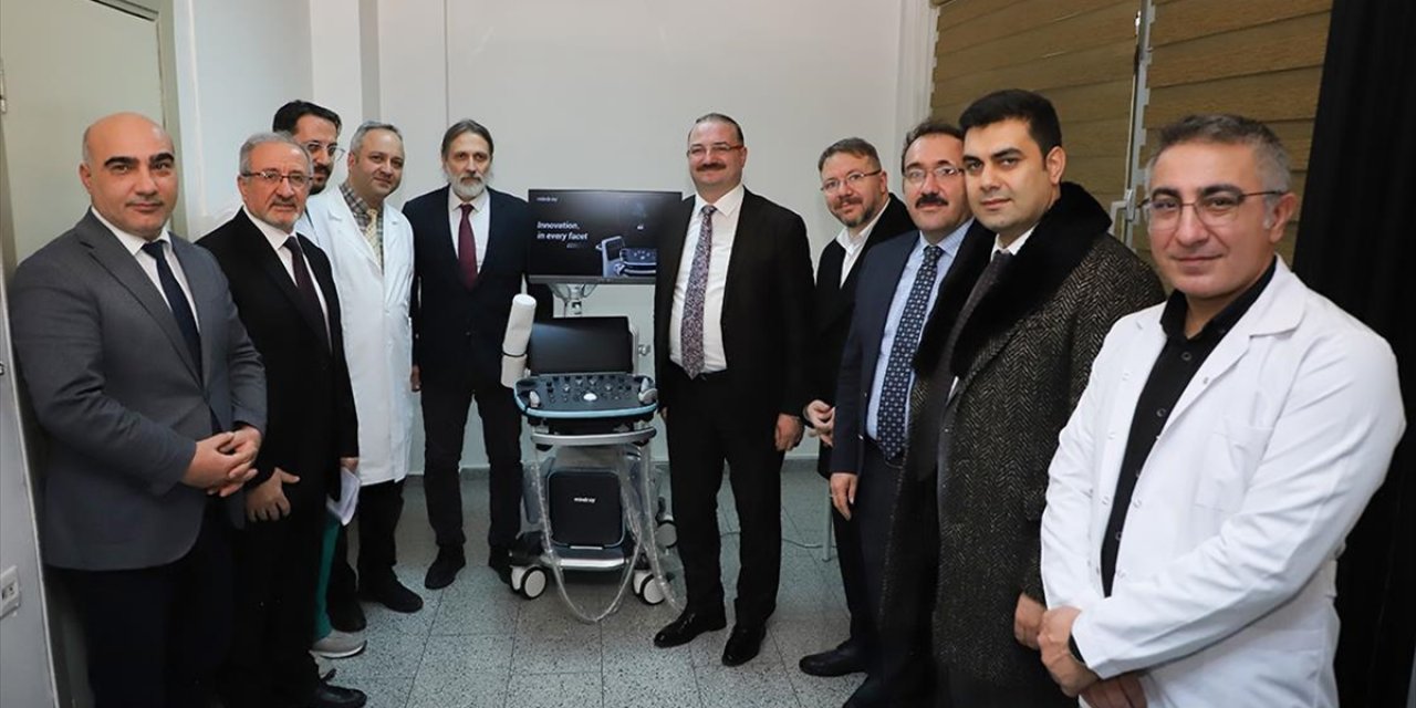 Atatürk Üniversitesi Araştırma Hastanesine Kazandırılan Ultrason Cihazlarıyla Erken Teşhis Yapılacak
