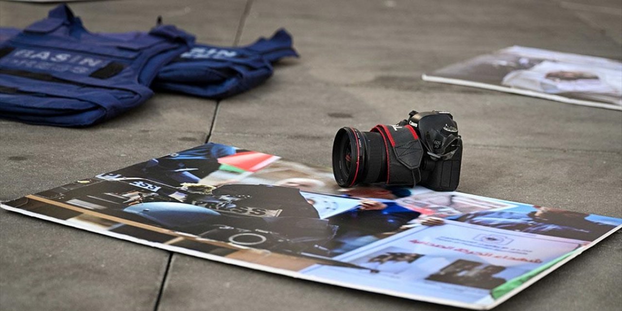 Filistin'de Ölen Basın Mensupları 10 Ocak Çalışan Gazeteciler Günü'nde Ankara'da Anıldı