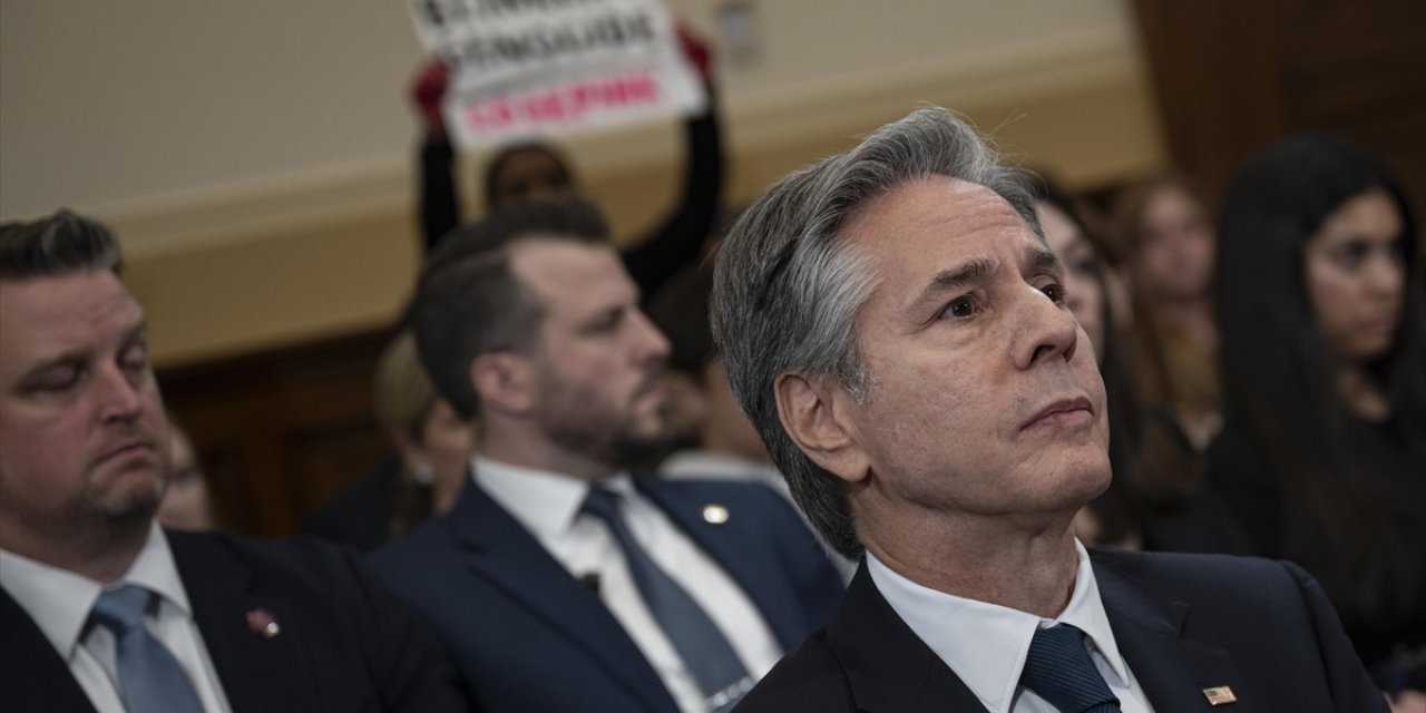 ABD Dışişleri Bakanı Blinken'a Gazze Protestosu: "Soykırım Bakanı"