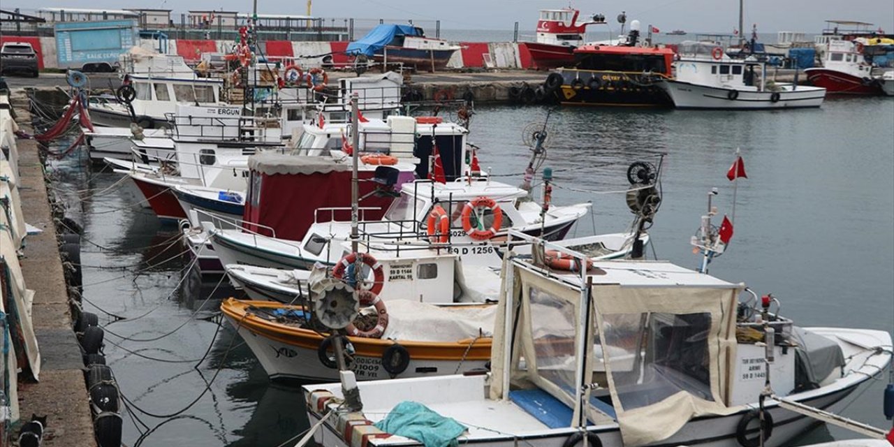 Tekirdağlı Balıkçılar 5 Gündür Poyraz Nedeniyle Avlanamıyor