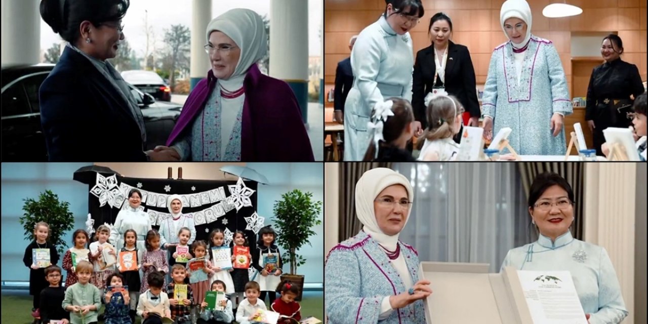 Emine Erdoğan'dan Moğolistan Cumhurbaşkanı ve Eşinin Ziyaretine İlişkin Paylaşım