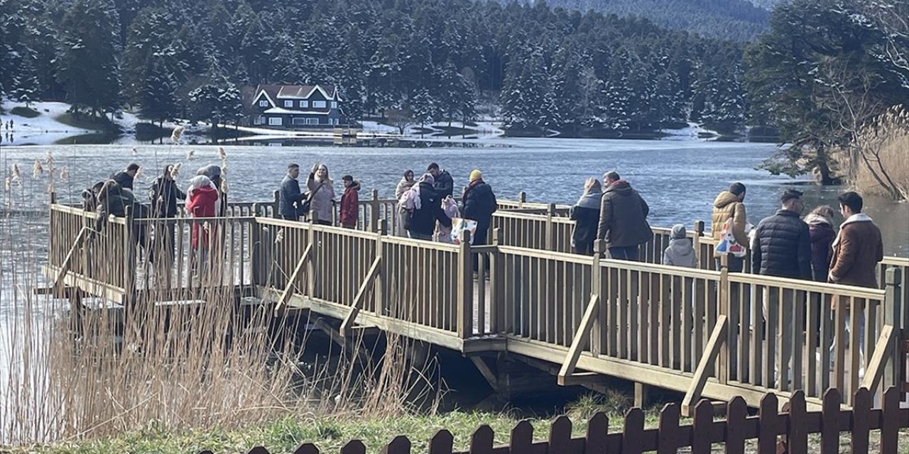 Gölcük Tabiat Parkı, Yarıyıl Tatilinde Misafirlerini Ağırlıyor