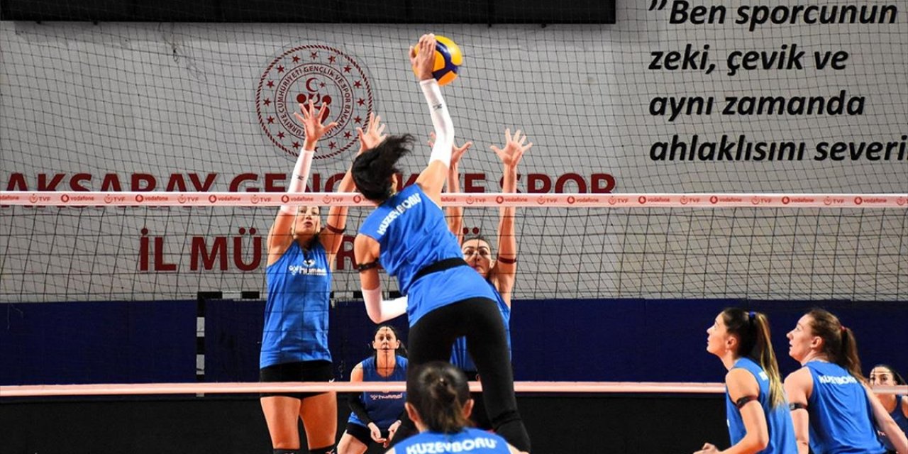"Aksaray'ın Sultanları", Cev Kupası Play-Off Turu Rövanş Maçına Odaklandı