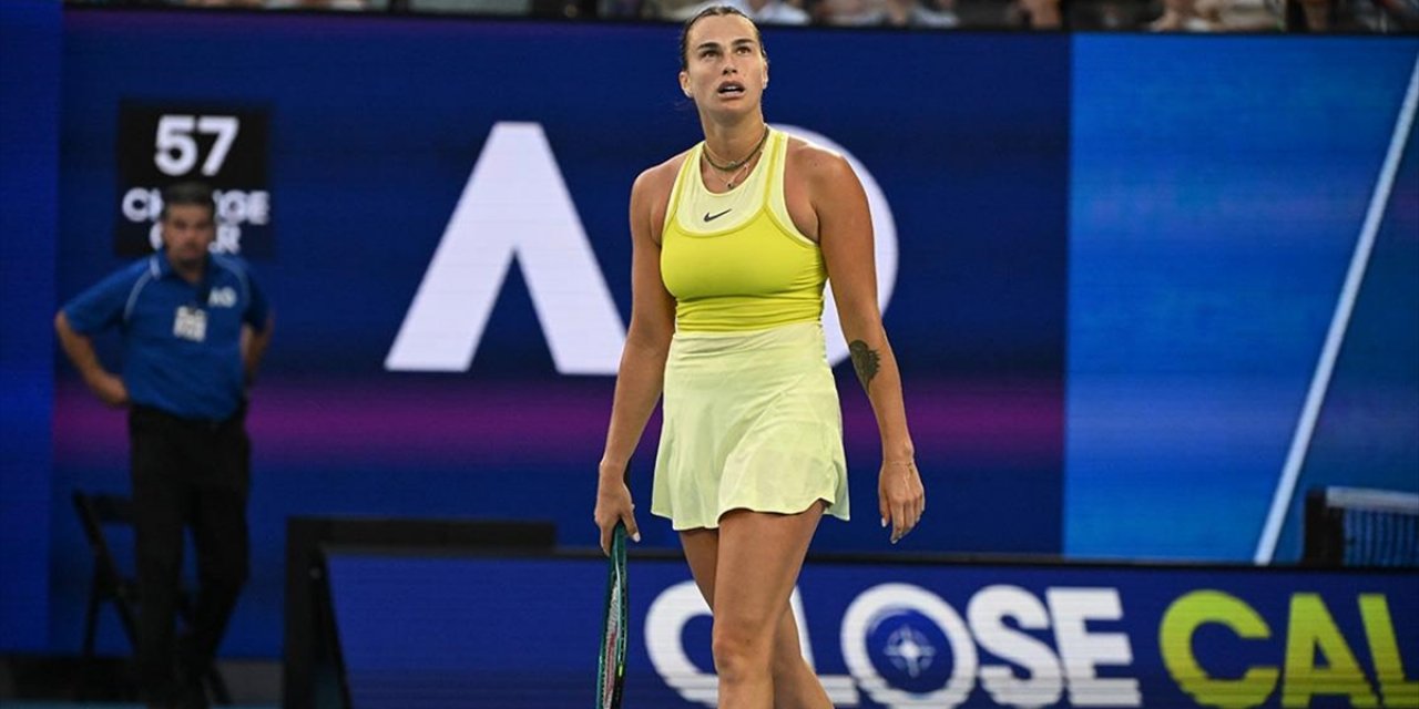 Avustralya Açık'ta Son Şampiyon Aryna Sabalenka Yarı Finalde
