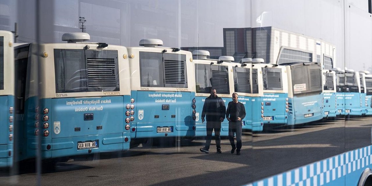 Ankara'da Özel Halk Otobüsleri, 1 Şubat'tan İtibaren Ücretsiz, Abonman, İndirimli Yolcu Taşımama Kararı Aldı