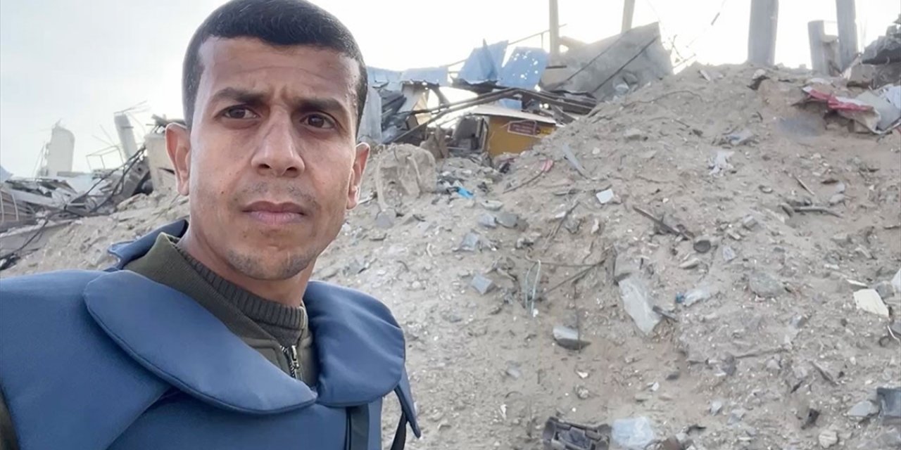 Gazze'deki AA Muhabiri, Ateşkes Sonrası Ailesinin Naaşlarının Olduğu Evi Tanınmaz Halde Buldu