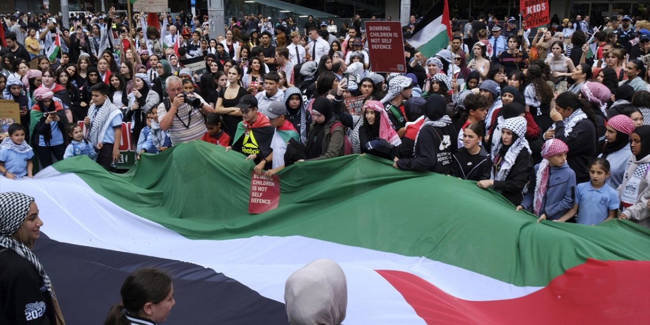 Avustralya'da Baskılara Rağmen Filistin'e Destek Gösterileri Devam Edecek