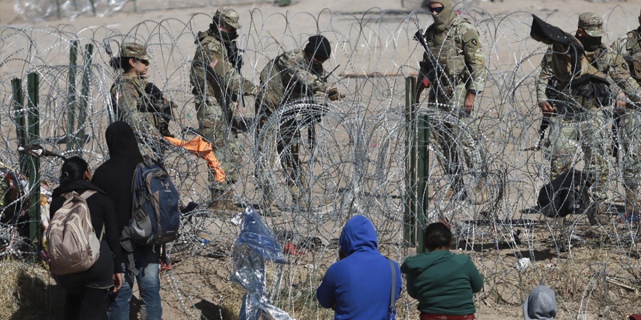 ABD, Meksika Sınırındaki Güvenliği Artırmak İçin İlave 1500 Asker Gönderecek