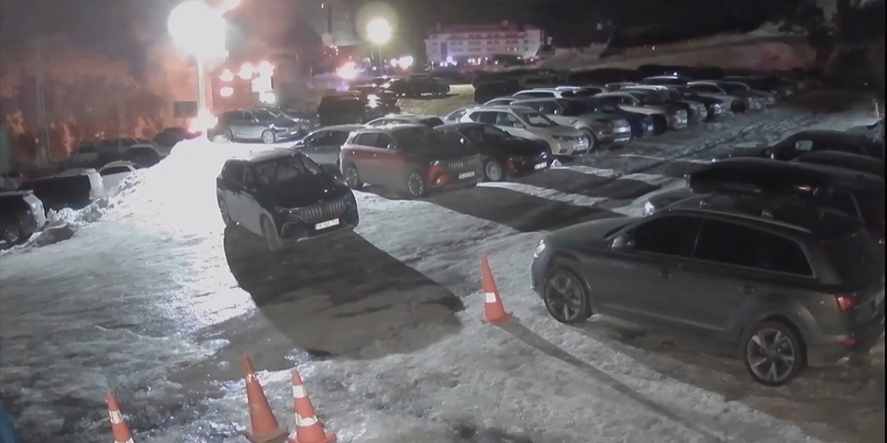 Kartalkaya'daki Otel Yangınının İlk 2,5 Saatlik Güvenlik Kamerası Kaydı Ortaya Çıktı