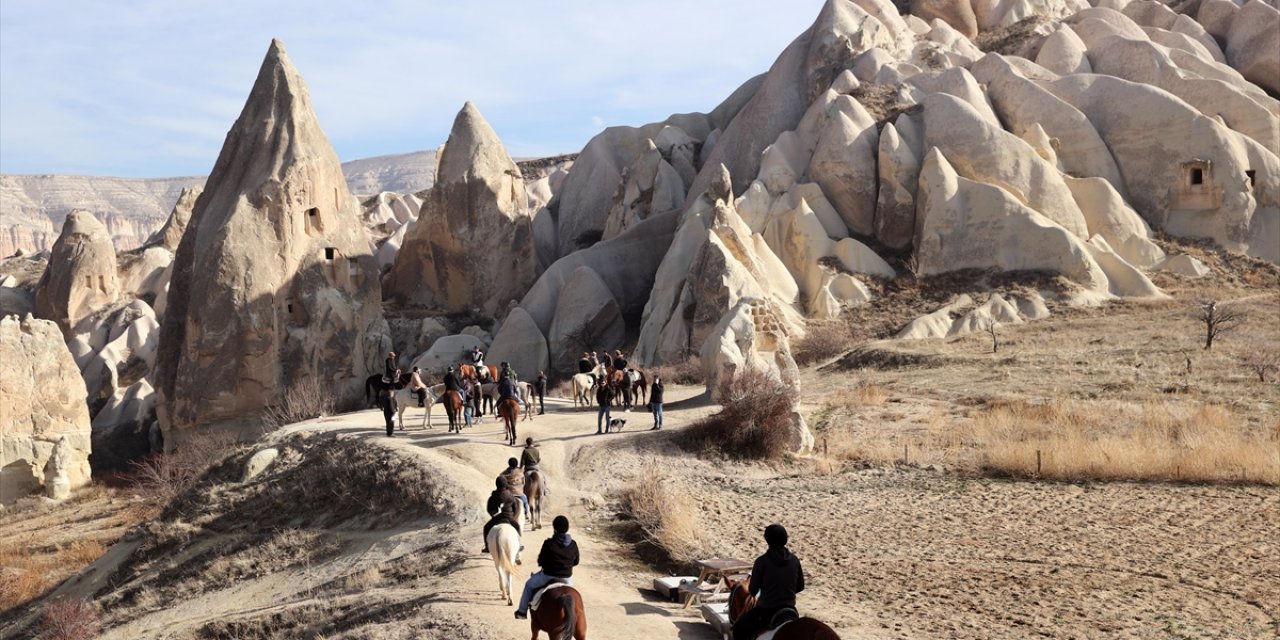 Yerli Turistlerin Yarıyıl Tatilindeki Tercihi Kapadokya Oldu
