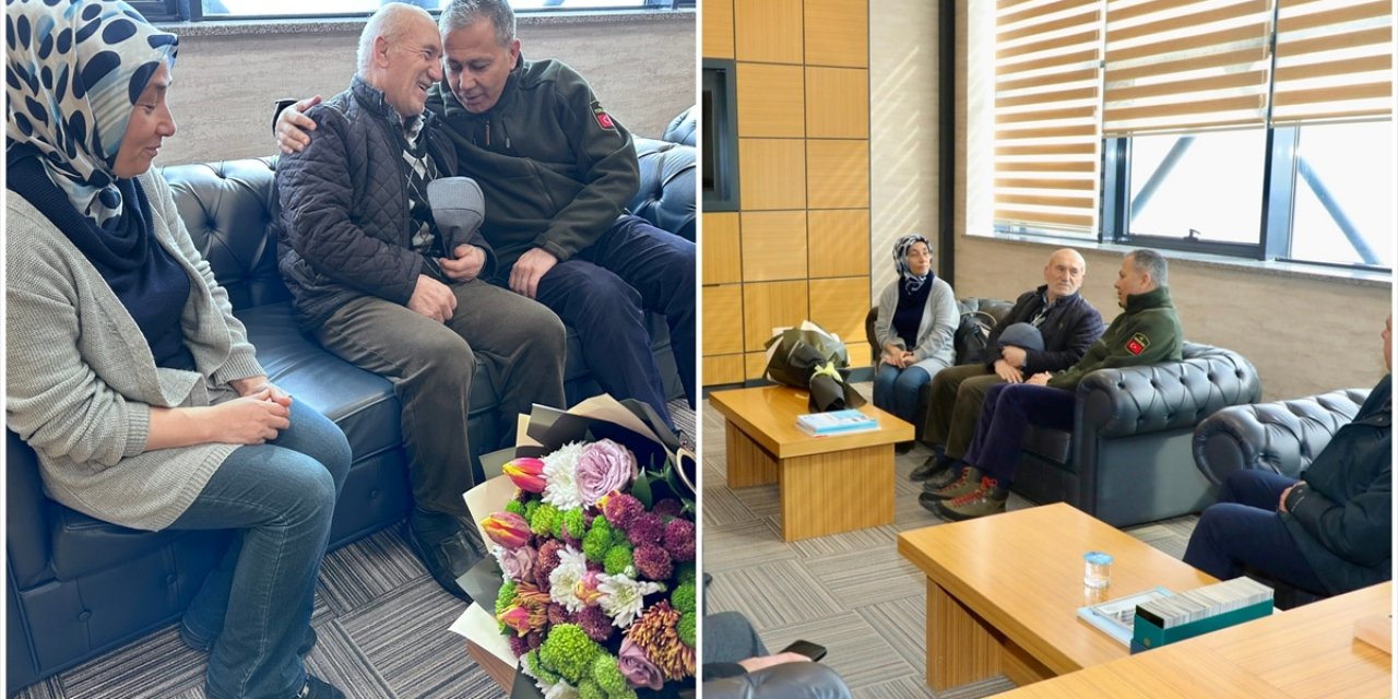 İçişleri Bakanı Yerlikaya, Trafik Kazasında Yaralanan Polis Memurunun Ailesini Ziyaret Etti