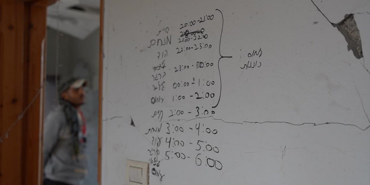 İsrail Askerlerinin Bıraktığı İzler, Refah’ta Evlerin Keskin Nişancı Mevzisi Olarak Kullanıldığını Gösteriyor