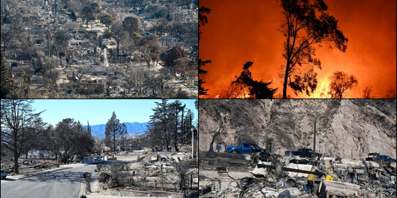 Los Angeles'ta Yangın Bölgesinde "Çamur Seli, Toksik Kül Akıntısına Yol Açabilir" Uyarısı