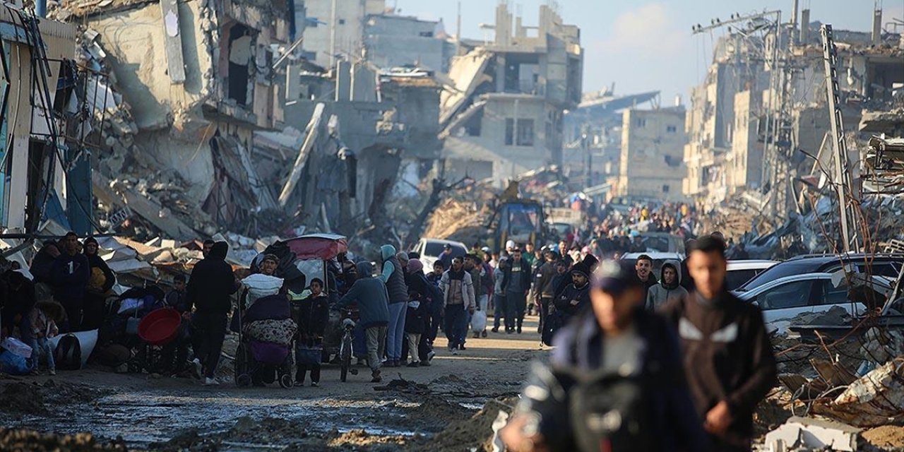 Gazze Şeridi'nin Kuzeyine 300 Binden Fazla Kişinin Döndüğü Açıklandı