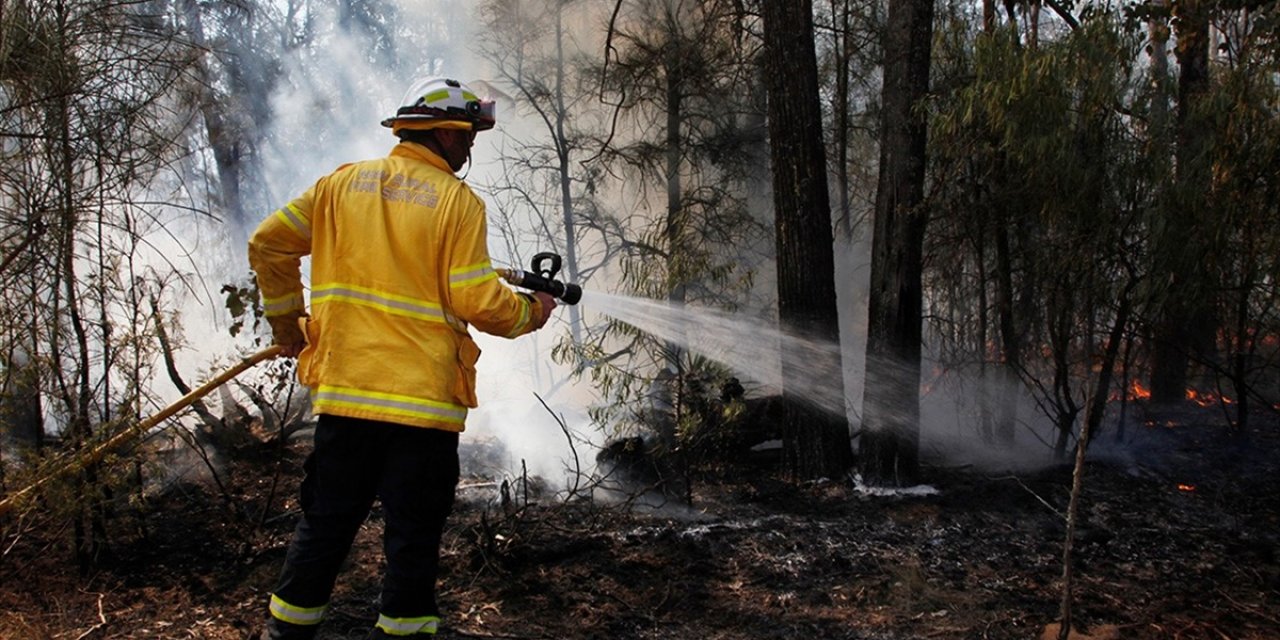 Avustralya'nın Victoria Eyaletinde Orman Yangınlarına Müdahale Sürüyor
