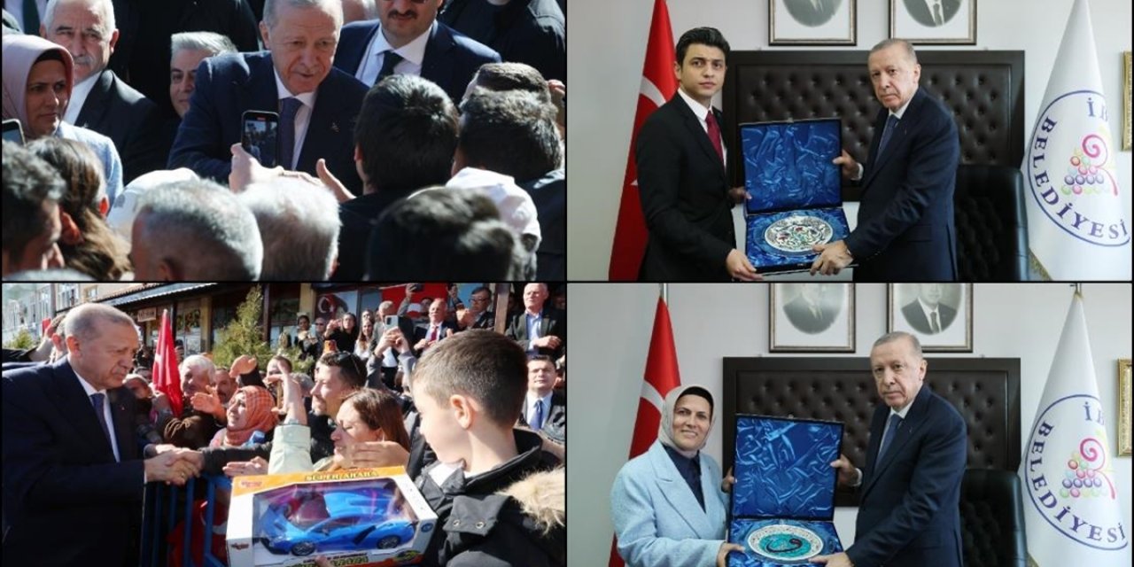 Cumhurbaşkanı Erdoğan, İbradı Belediyesini Ziyaret Etti