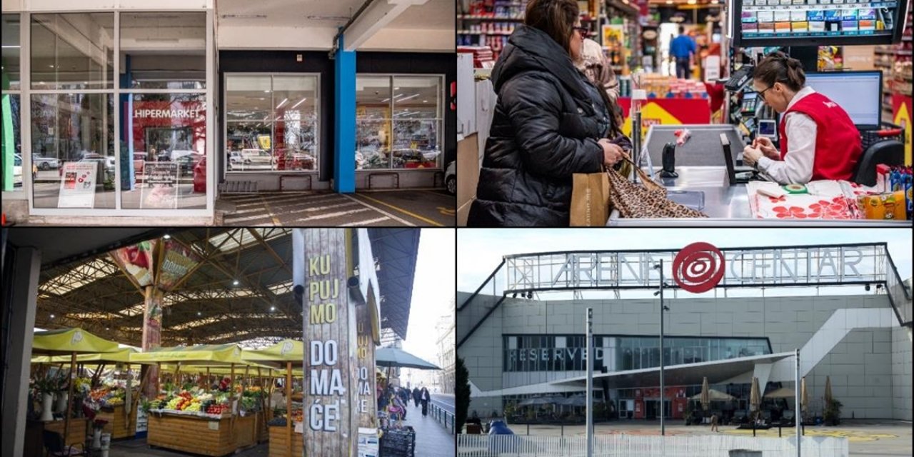 Balkanlar'da 6 Ülkede Artan Gıda Fiyatlarına Tepki İçin Bir Günlük Boykot Başlatıldı