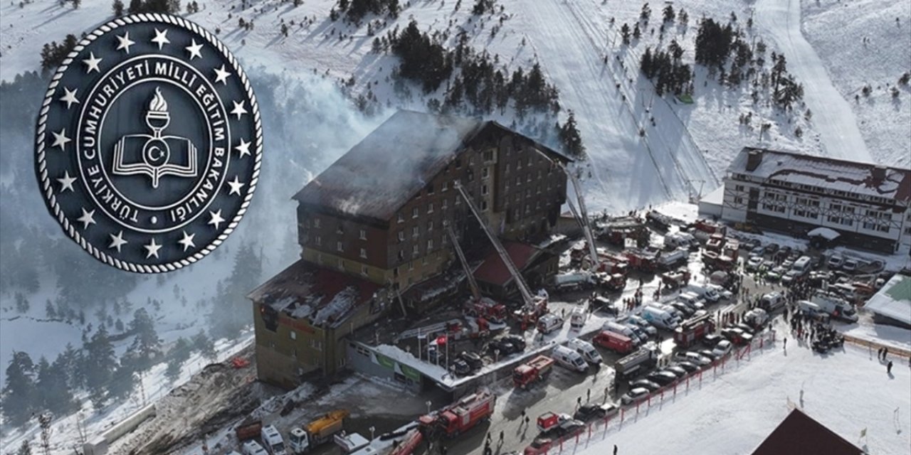 MEB, Kartalkaya'daki Otel Yangını Sonrası Psikososyal Destek Eylem Planı Hazırladı