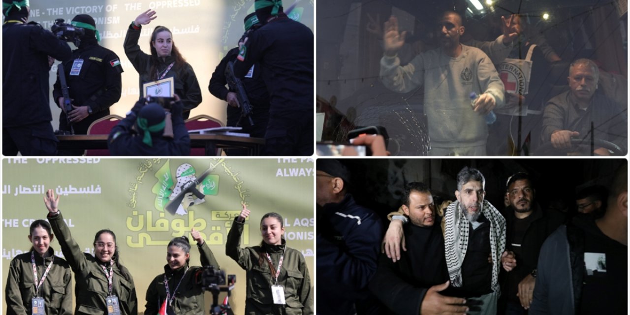 Filistinli Esirler İle İsrailli Esirlerin Görünümleri Arasındaki Fark Dikkati Çekiyor