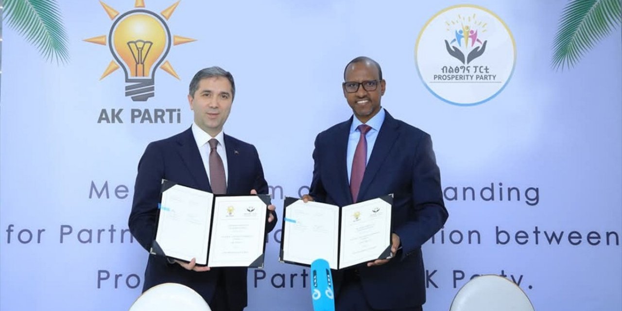 Ak Parti İle Etiyopya'daki İktidar Partisi Refah Arasında Mutabakat Zaptı İmzalandı