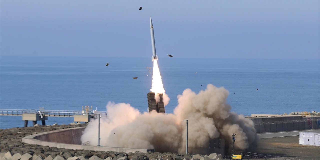 Tayfun Füzesinin Yeni Test Atışı Rize'de Yapıldı