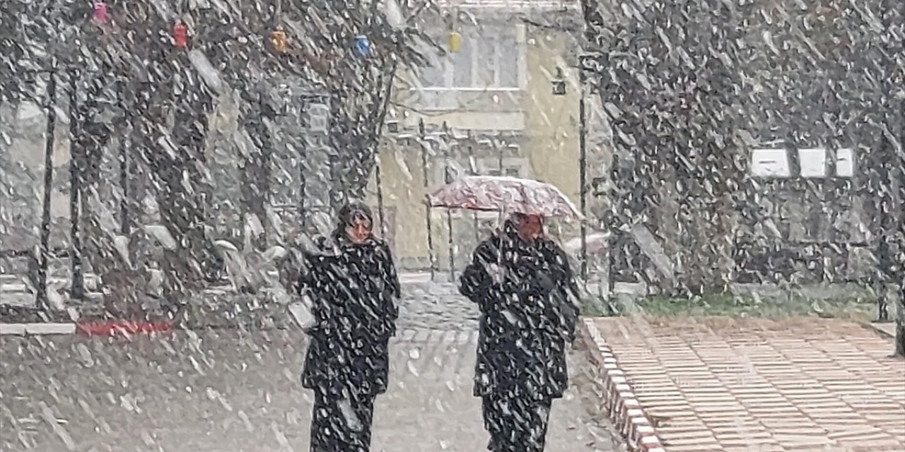 Amasya'da Kar Etkili Oluyor