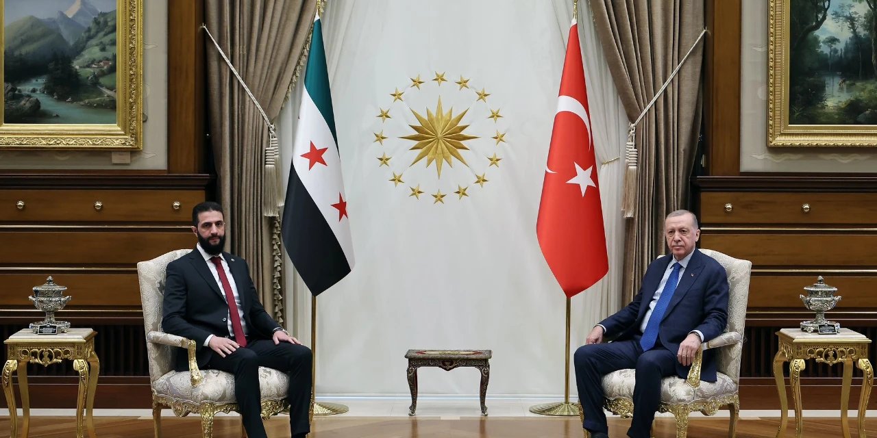 Suriye Lideri Ankara'da: Erdoğan-Şara Görüşmesi Başladı