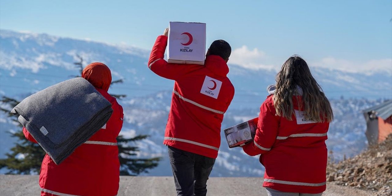 Türk Kızılay, 6 Şubat Depremlerinin Ardından 548 Binden Fazla Haneye Destek Oldu