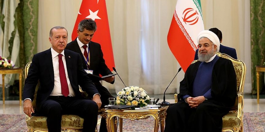 Erdoğan Ruhani ile görüştü: İdlib'deki gelişmeler ele alındı