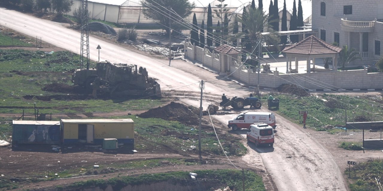 İsrail Ordusu, İşgal Altındaki Batı Şeria'nın Kuzeyindeki Tammun'dan Güçlerini Çekti