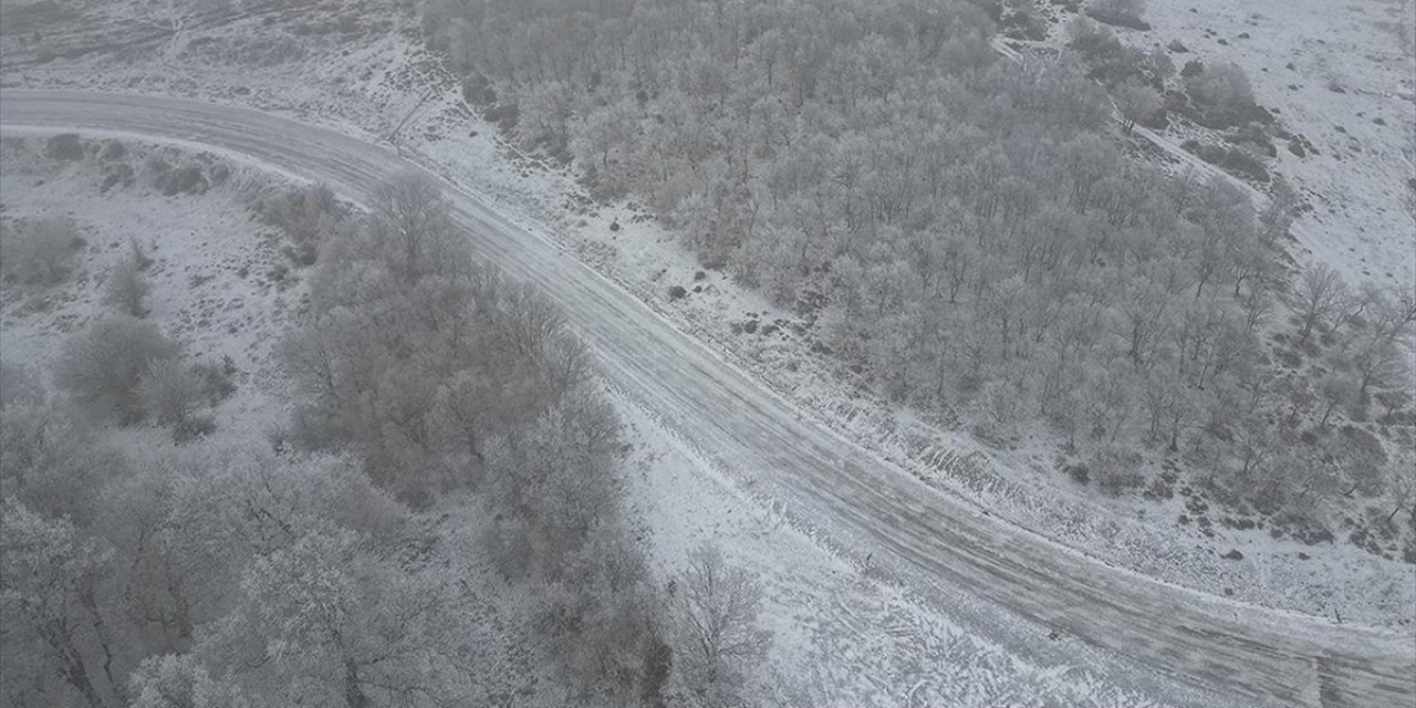 Tekirdağ'ın Yüksek Kesimlerinde Kar Etkisini Artırdı