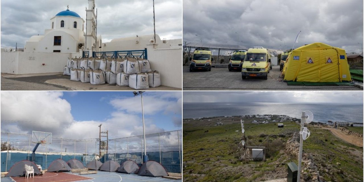 Santorini'deki Depremler, Halk ve Turistler Arasında Paniğe Yol Açtı