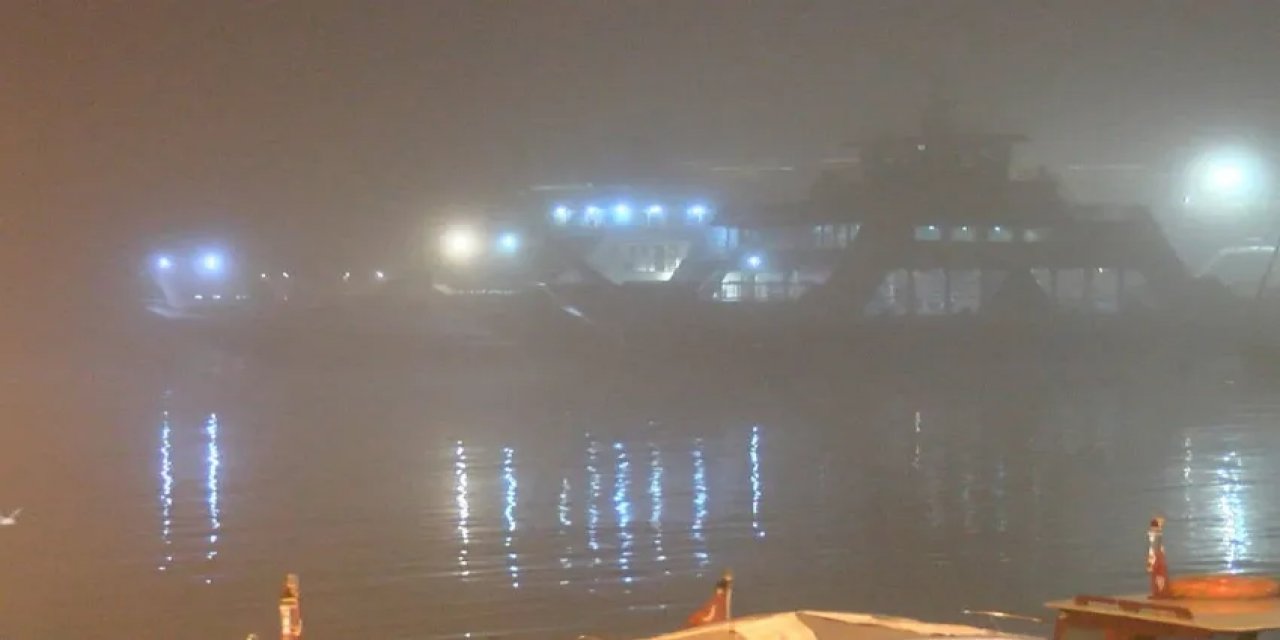 İstanbul'da Yoğun Sis: Boğazda Gemi Trafiği Askıya Alındı