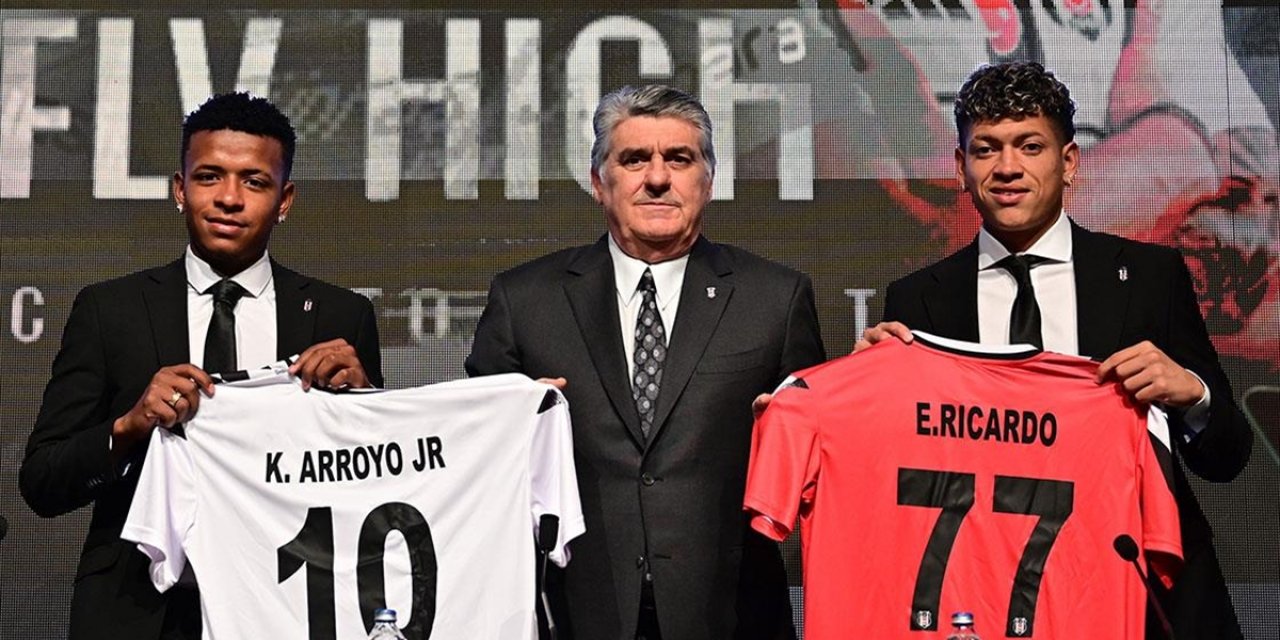 Beşiktaş, Yeni Transferler Keny Arroyo ve Elan Ricardo İçin İmza Töreni Düzenledi