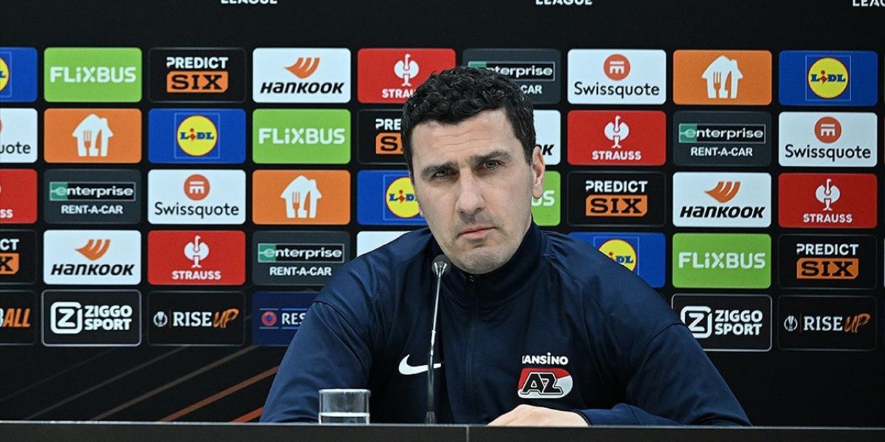 Az Alkmaar'ın Teknik Direktörü Martens, Turu Geçeceklerine İnandıklarını Söyledi