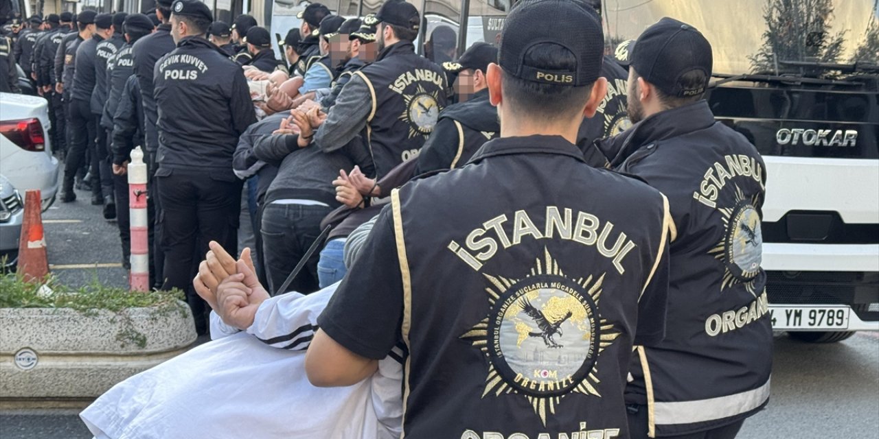 İstanbul'daki Suç Örgütlerine Yönelik Operasyonlarda 54 Şüpheli Tutuklandı