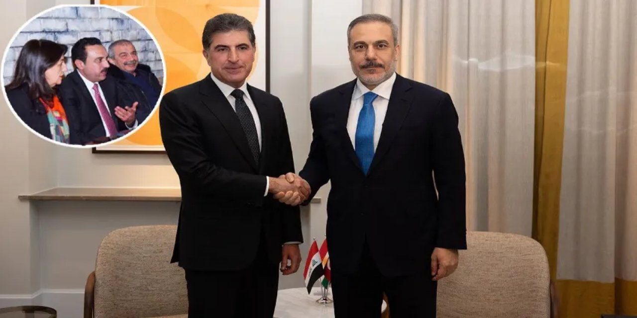 Bakan Fidan, Barzani İle Bir Araya Geldi!