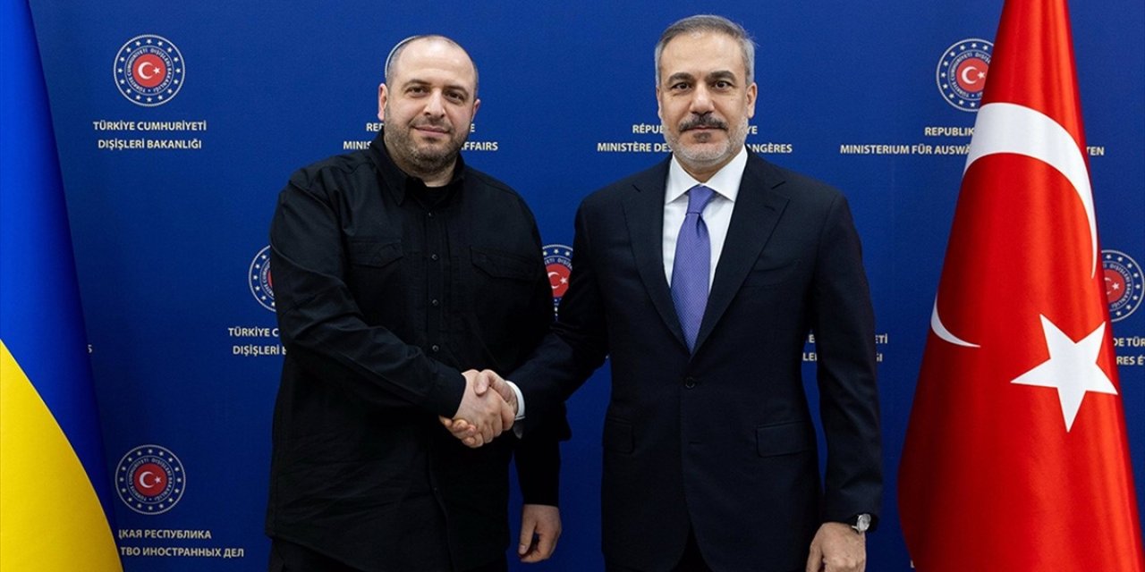 Dışişleri Bakanı Fidan, Ukrayna Savunma Bakanı Umerov İle Görüştü