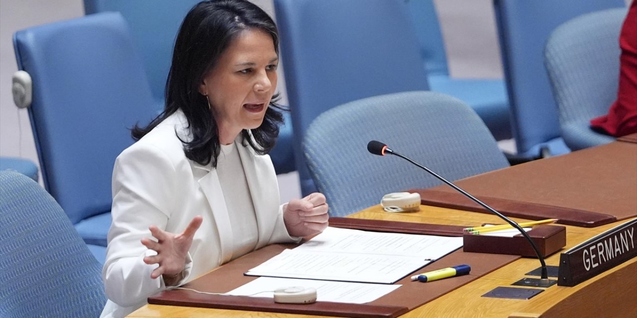 Almanya Dışişleri Bakanı Baerbock: Avrupa'da Kalıcı Barış Ancak Avrupa İle Sağlanabilir