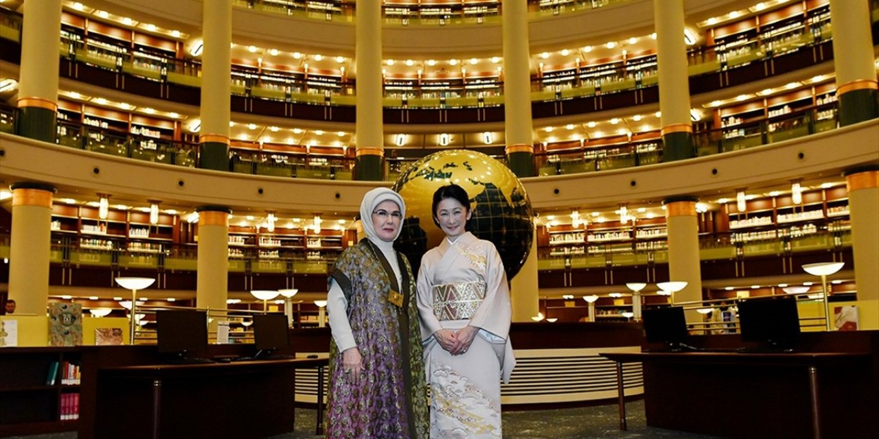 Emine Erdoğan, Cumhurbaşkanlığı Millet Kütüphanesi'nin 5'inci Yaşını Kutladı