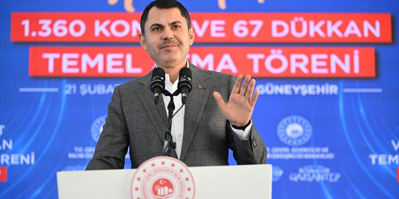 Bakan Kurum: 5 Milyon Dar Gelirli Vatandaşımıza Yeni Yuva İmkanı Sunduk