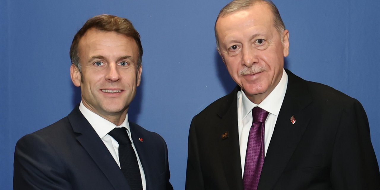Cumhurbaşkanı Erdoğan, Fransa Cumhurbaşkanı Macron İle Telefonda Görüştü
